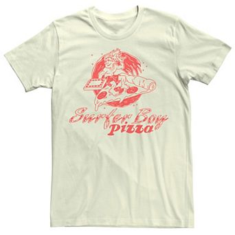 Men's Netflix Stranger Things Surfer Boy Pizza Tee