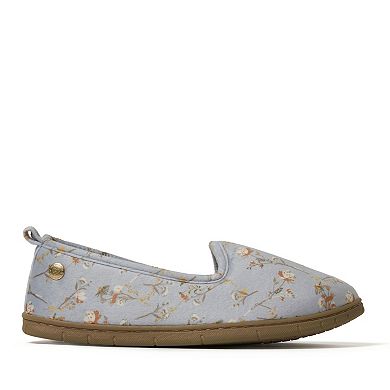 Dearfoams Rachel Velour Women's Closed Back Slippers