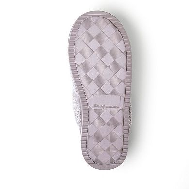 Dearfoams Serena Marled Chenille Women's Scuff Slippers