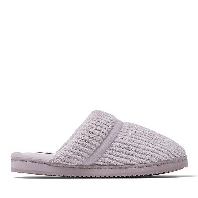 Dearfoams Serena Marled Chenille Women's Scuff Slippers