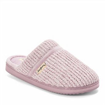 Dearfoams Serena Marled Chenille Women's Scuff Slippers