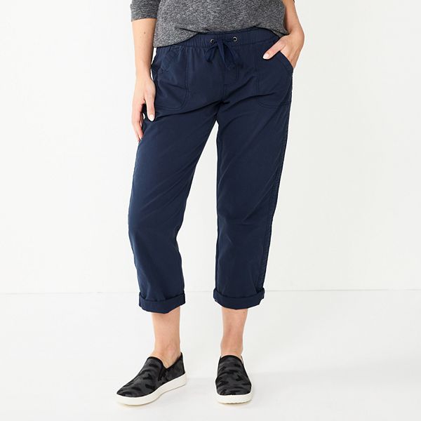 Sonoma Embroidered Capris & Cropped Pants