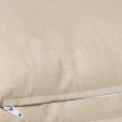 Sunnydaze Outdoor Square Decorative Throw Pillow - Set of 2