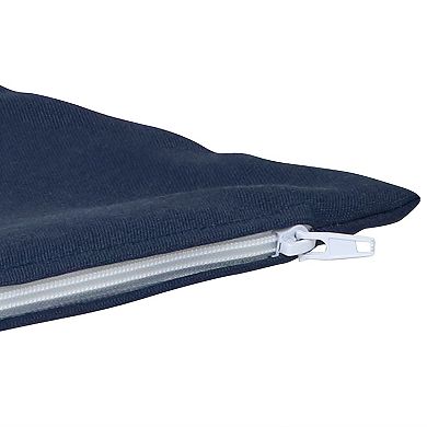 Sunnydaze Lumbar Throw Pillow Cover - 20 in - Set of 2