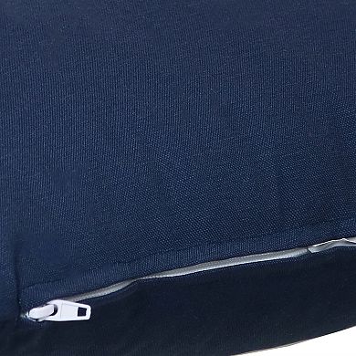 Sunnydaze Outdoor Square Decorative Throw Pillow - Set of 2