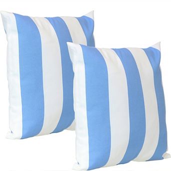 Sunnydaze Outdoor Square Decorative Throw Pillow - Set of 2