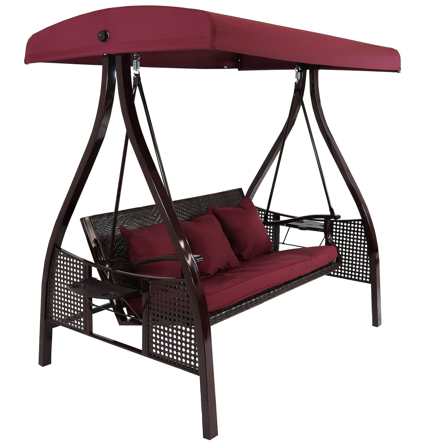 Metal Swing With Canopy Kohls