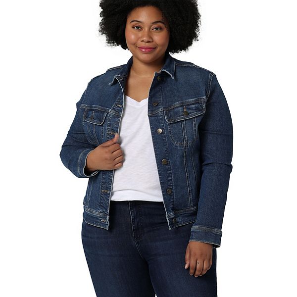 Kohls jean deals jacket womens