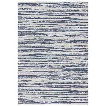 Sunnydaze Recycled Cotton Flat Weave Indoor Area Rug for Living Room