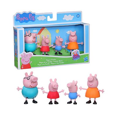 Hasbro Peppa's Family Figure Set