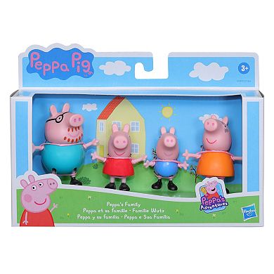 Hasbro Peppa's Family Figure Set
