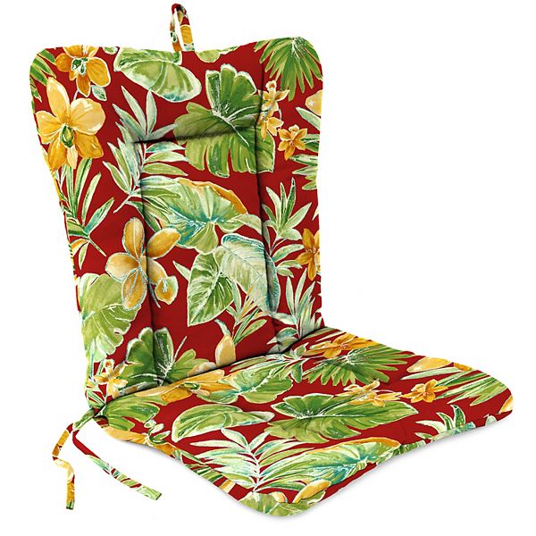Jordan Manufacturing 21" x 38" Euro Style Knife Edge Outdoor Chair Cushion