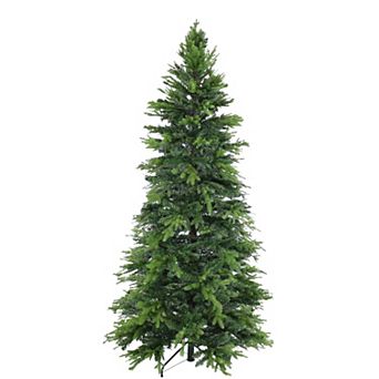 Sunnydaze Slim and Stately Indoor Unlit Artificial Christmas Tree - Green