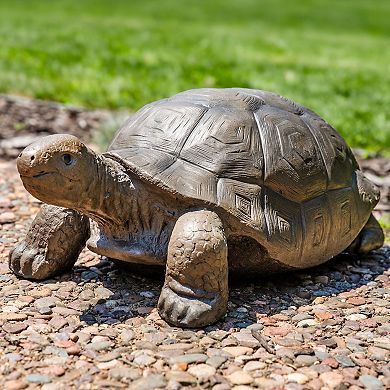 Sunnydaze Talia the Tortoise Indoor/Outdoor Lawn and Garden Statue