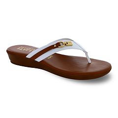 Italian shoemakers vale sales wedge sandal