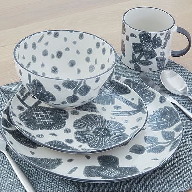 Baum Aris Grey 16-pc. Dinnerware Set