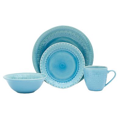 Baum Elegant Grey 16-pc. Dinnerware Set