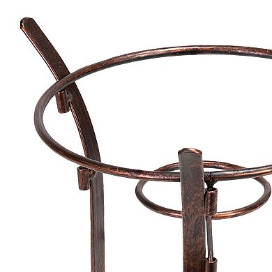 Sunnydaze Traditional Style Steel Outdoor Gazing Globe Stand