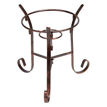 Sunnydaze Traditional Style Steel Outdoor Gazing Globe Stand
