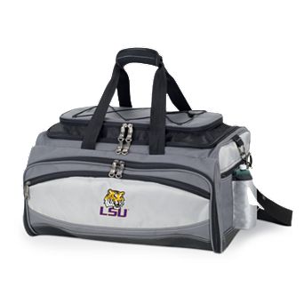 LSU Tigers 6 pc Propane Grill & Cooler Set