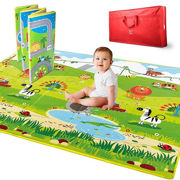 Premium Foam Baby Play Mat 72 X 59, Extra Large Activity Playmat for  Babies and Toddlers, Baby Mat for Floor, Non Slip Cushioned Baby Play Mats  for