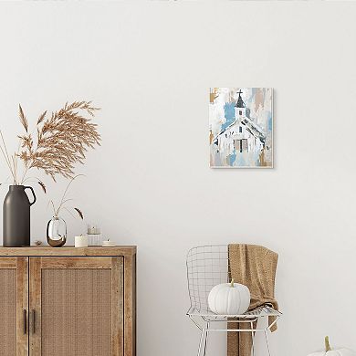 Stupell Home Decor Distressed Country Church Plaque Wall Art