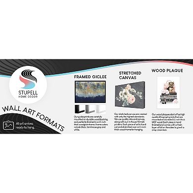 Stupell Home Decor Nautical Chart of Whales Canvas Wall Art