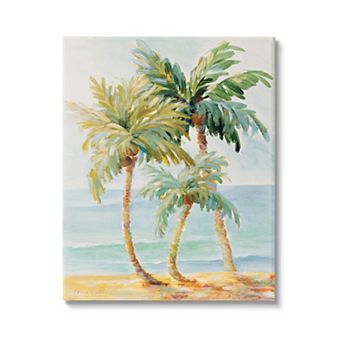 Stupell Home Decor Tropical Palm Trees Canvas Wall Art