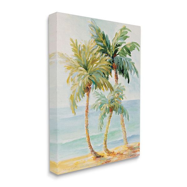 Stupell Home Decor Tropical Palm Trees Canvas Wall Art