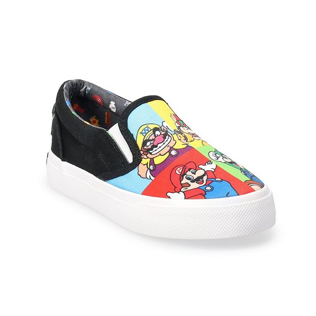 Boys hot sale mario vans