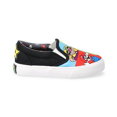 Mario vans slip on best sale