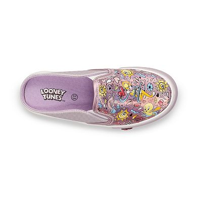 Little Girls' Looney Tunes Mule Slip-On Sneakers