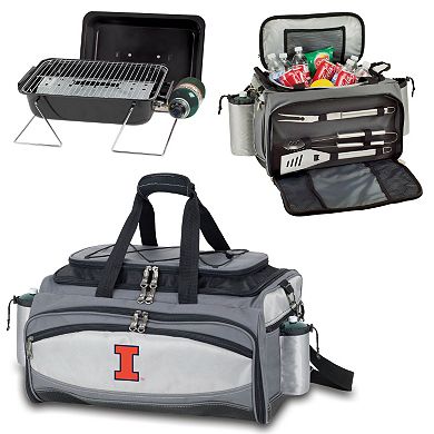 Illinois Fighting Illini 6-pc. Propane Grill & Cooler Set