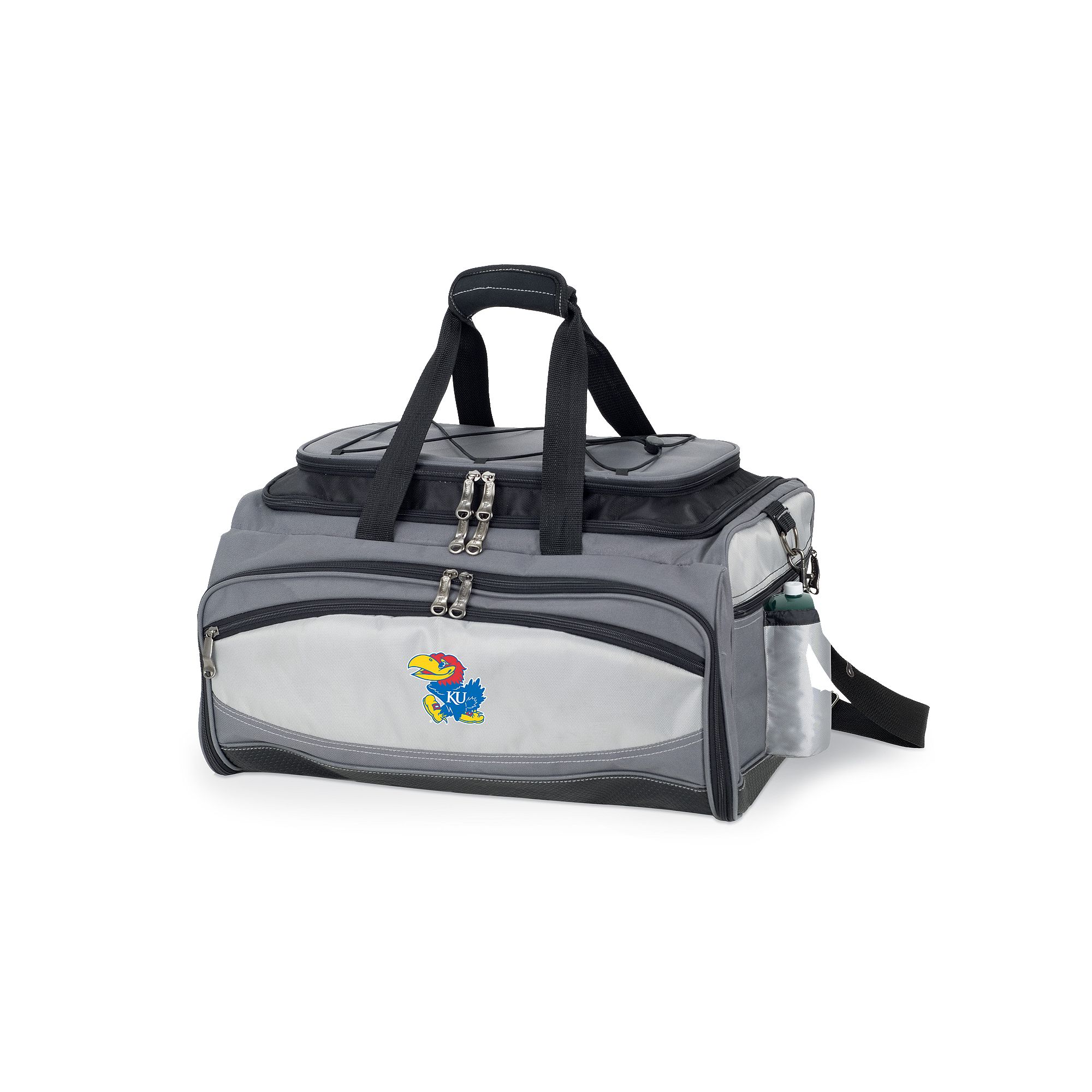 Kansas Jayhawks 6-pc. Propane Grill & Cooler Set, Multicolor