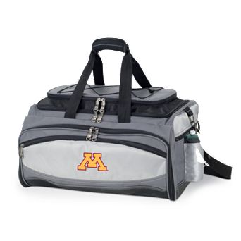 Minnesota Golden Gophers 6 pc Propane Grill & Cooler Set