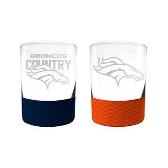 Denver Broncos Commissioner Glass Set