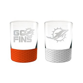 Miami Dolphins Commissioner Glass Set
