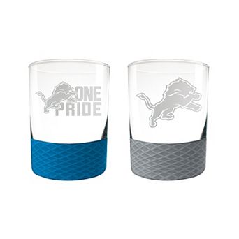 Detroit Lions Commissioner Glass Set