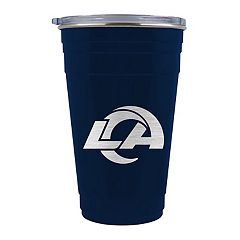 Tervis NFL Tumbler With Lid 16 Oz Los Angeles Rams Clear - Office