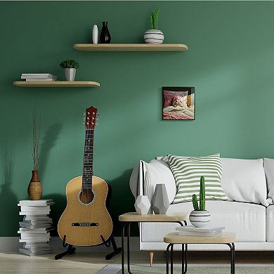 Stupell Home Decor Bunny Rabbit Resting Framed Wall Art