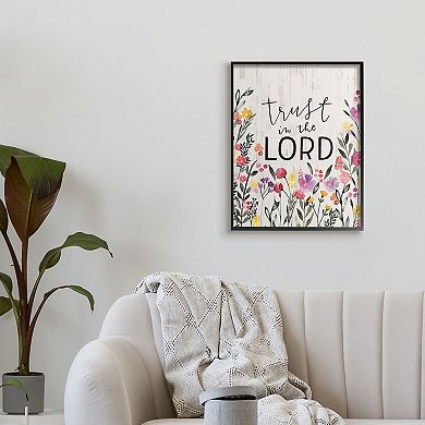 Stupell Home Decor Trust in the Lord Framed Wall Art