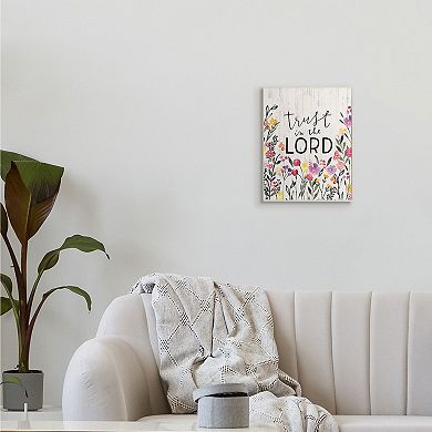 Stupell Home Decor Trust in the Lord Spring Plaque Wall Art