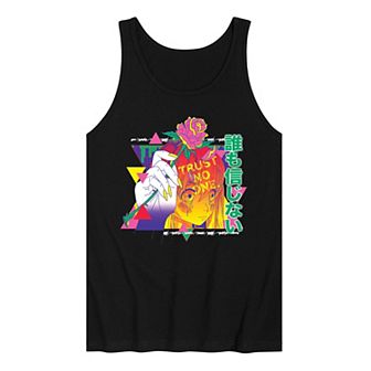 Men's Anime Trust No One Tank Top