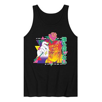 Men's Anime Trust No One Tank Top