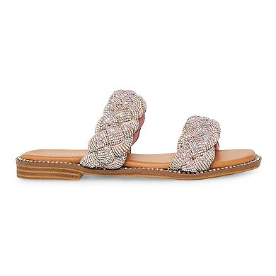 madden girl Park Women's Slide Sandals