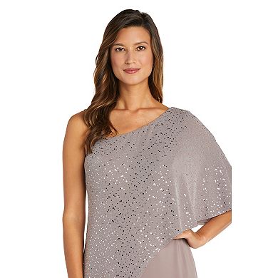 Women's R&M Richards Sparkly Capelet Jumpsuit