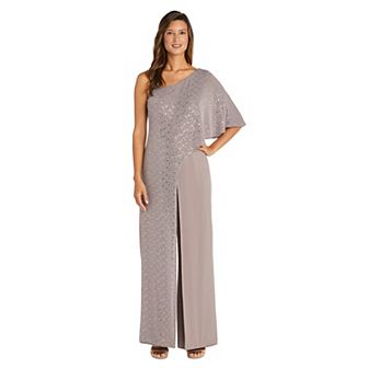 Women's R&M Richards Sparkly Capelet Jumpsuit