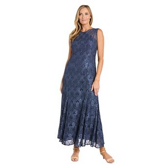 Women's R&M Richards Mermaid Lace Gown