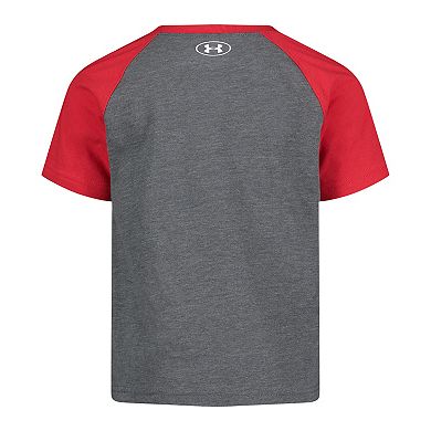 Boys 4-7 Under Armour Striker Baseball Raglan Tee