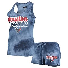 Houston Texans Concepts Sport Meter Long Sleeve T-Shirt & Pants Sleep Set -  Navy/Red